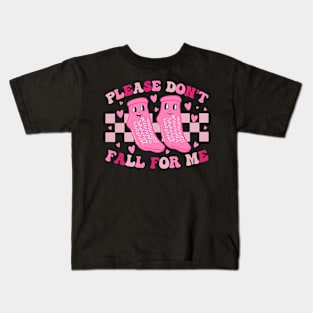 Non Slip Socks Please Don_t Fall For Me Medical Nurse Kids T-Shirt